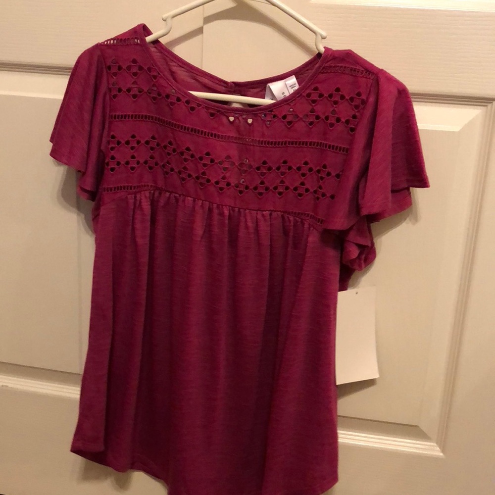 Pink Crochet top